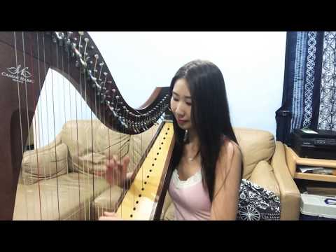 Love of my Life - Freddie Mercury - Harp Cover 豎琴 by Rachel Chiu